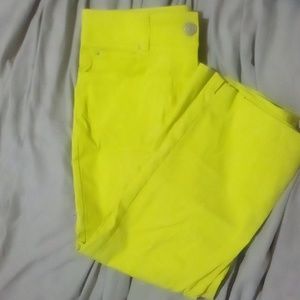 Verve blues size 8 neon yellow